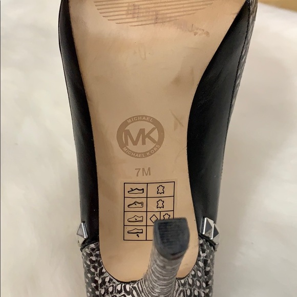 Snake skin Michael Kors heels - Picture 6 of 8